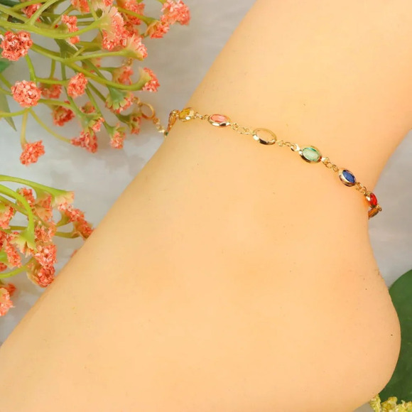 "New Beautiful Design Anklet for Women/Girls, Gift, A594 - Picture 6 of 10